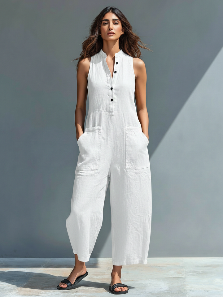Marceline | Barrel-Leg Jumpsuit