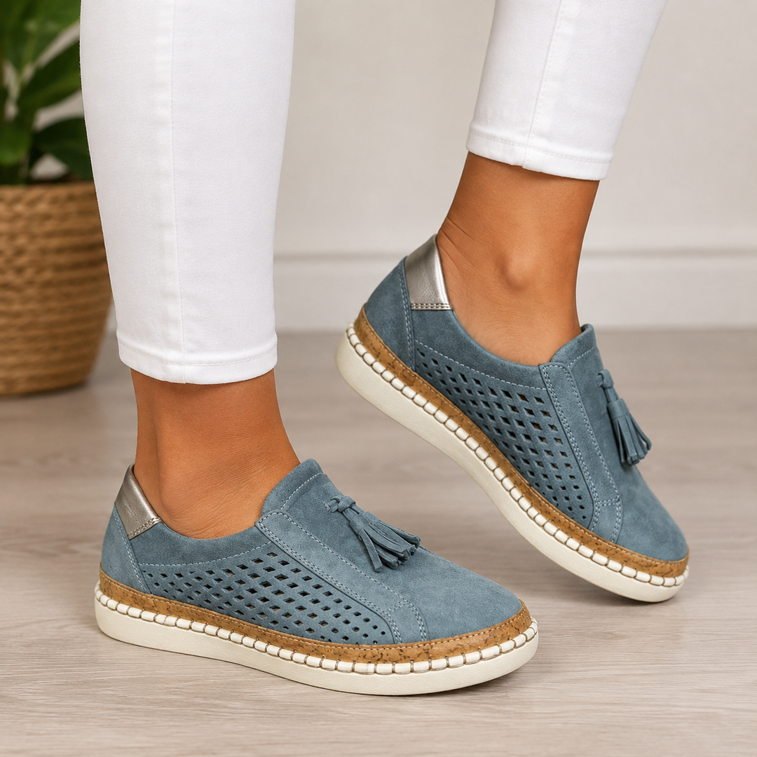Maren | Orthopaedic Suede Loafers