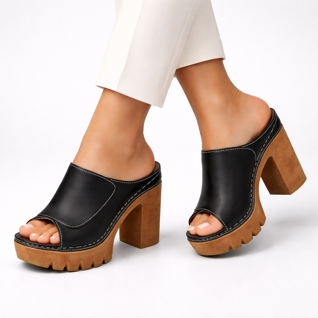 Maricel | Platform Heeled Sandals