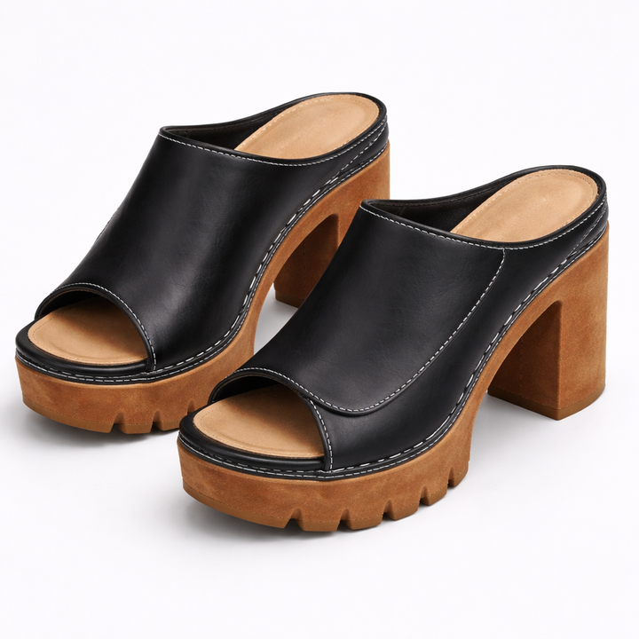 Maricel | Platform Heeled Sandals