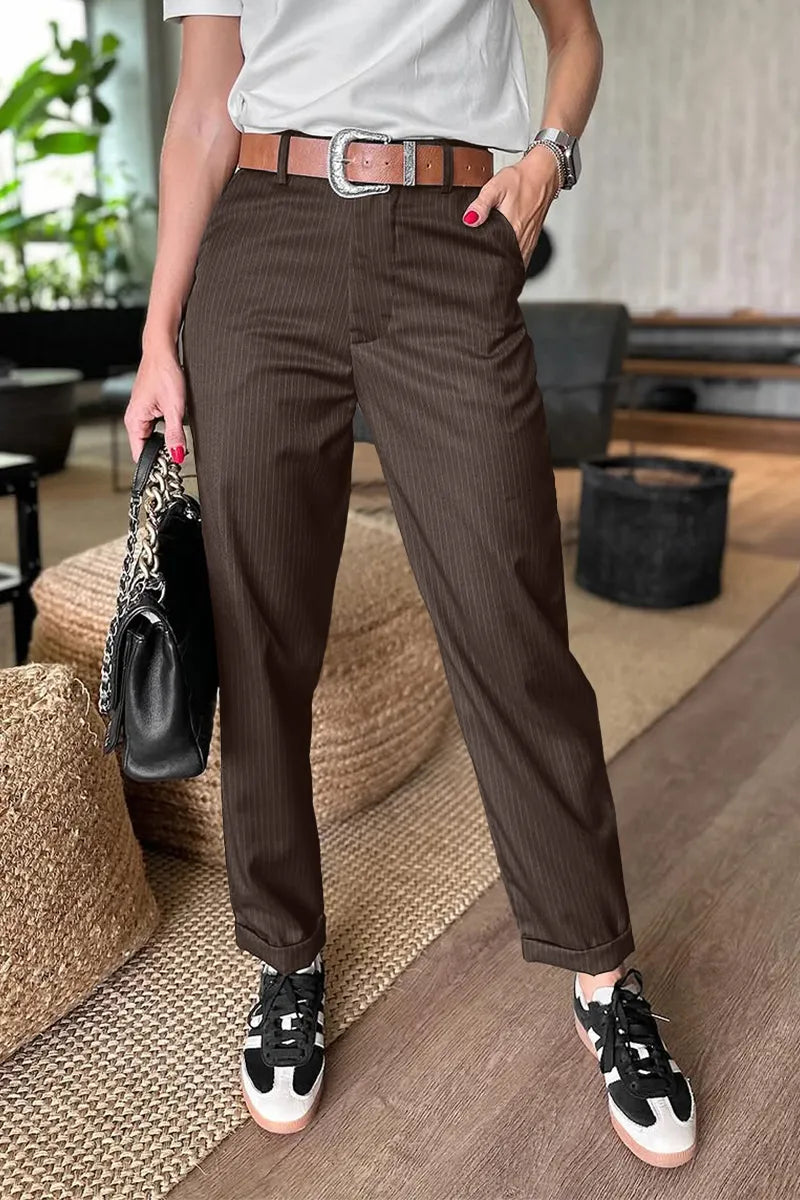 Marise | Elegant High-Waist Trousers