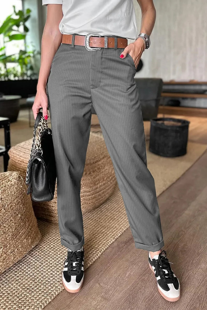 Marise | Elegant High-Waist Trousers