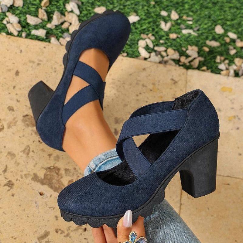 Maryam | Mary Jane Platform Heels