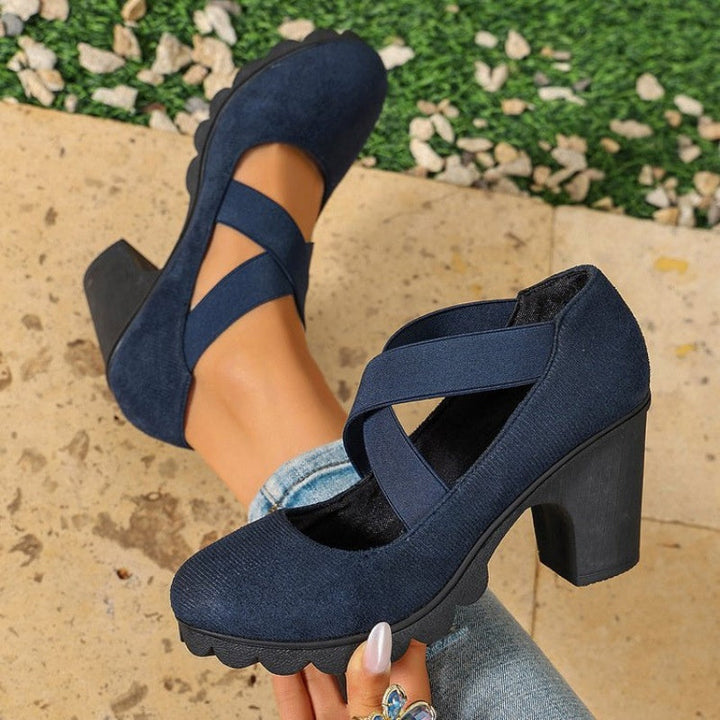 Maryam | Mary Jane Platform Heels