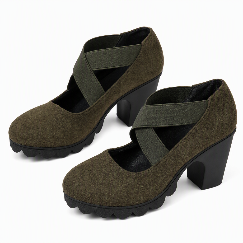Maryam | Mary Jane Platform Heels