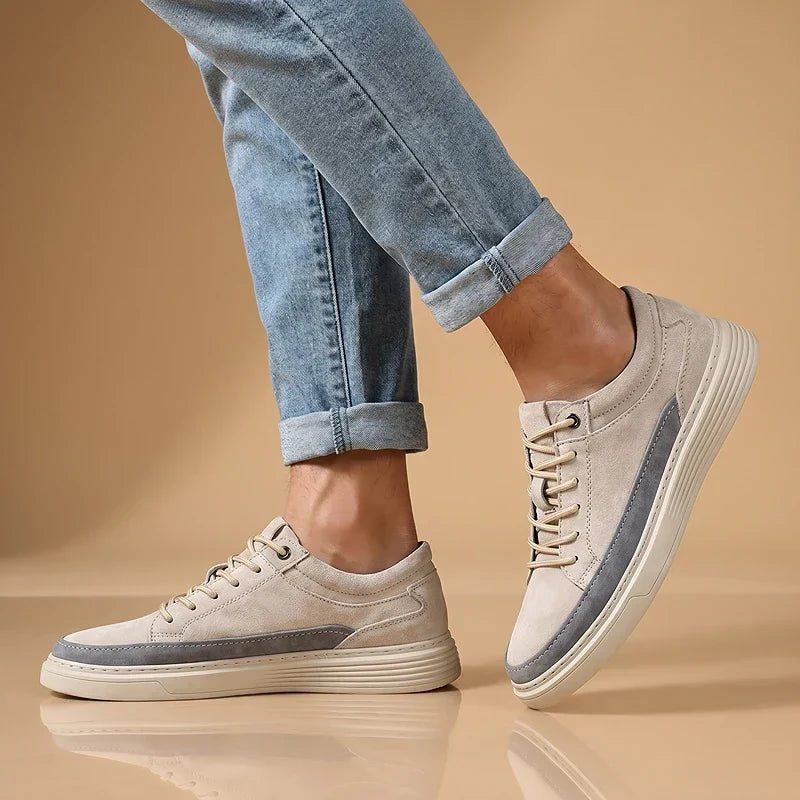 Matty | Suede Cushioned Casual Sneakers