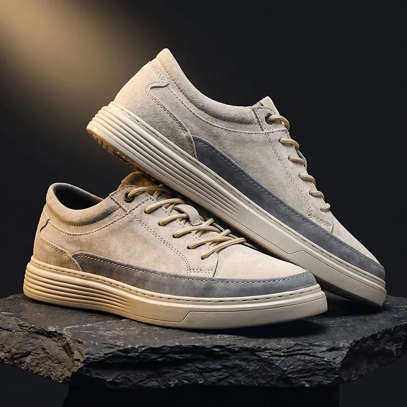 Matty | Suede Cushioned Casual Sneakers