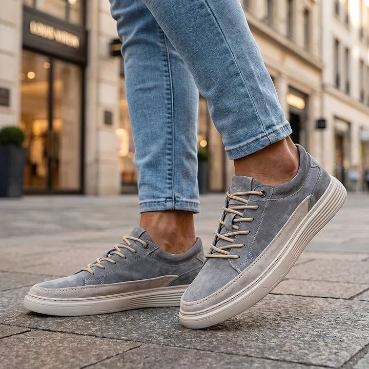 Matty | Suede Cushioned Casual Sneakers