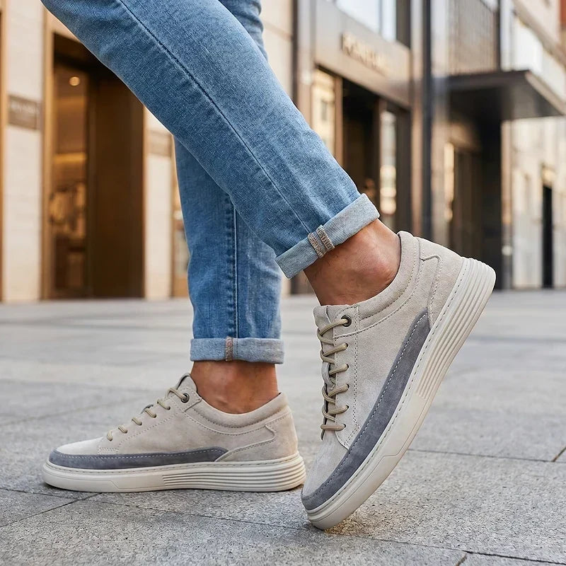 Matty | Suede Cushioned Casual Sneakers