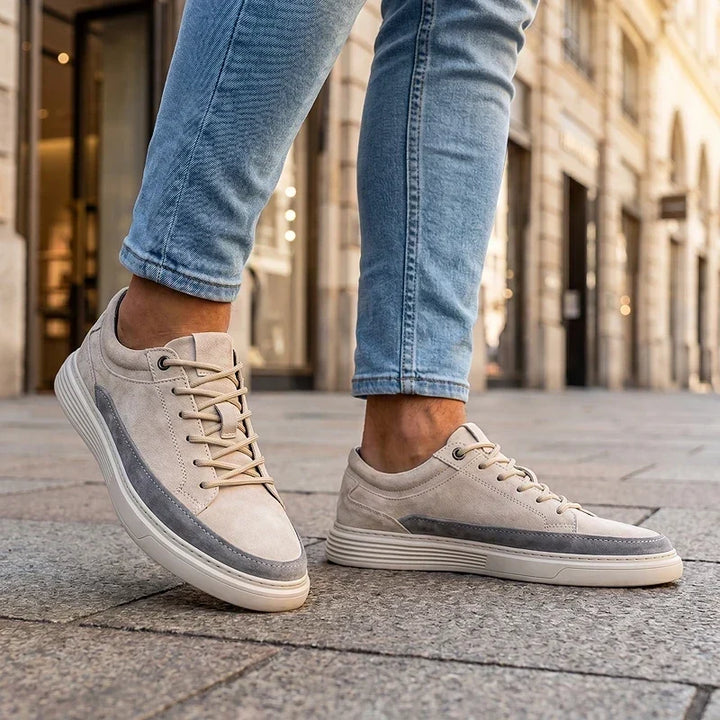 Matty | Suede Cushioned Casual Sneakers