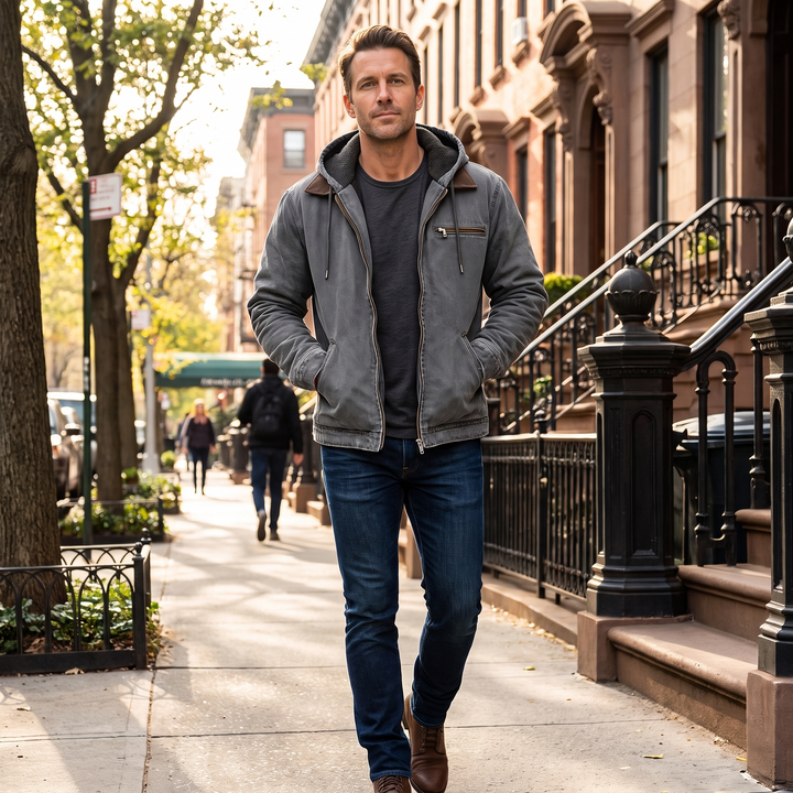 Maxwell | Casual Hooded Jacket