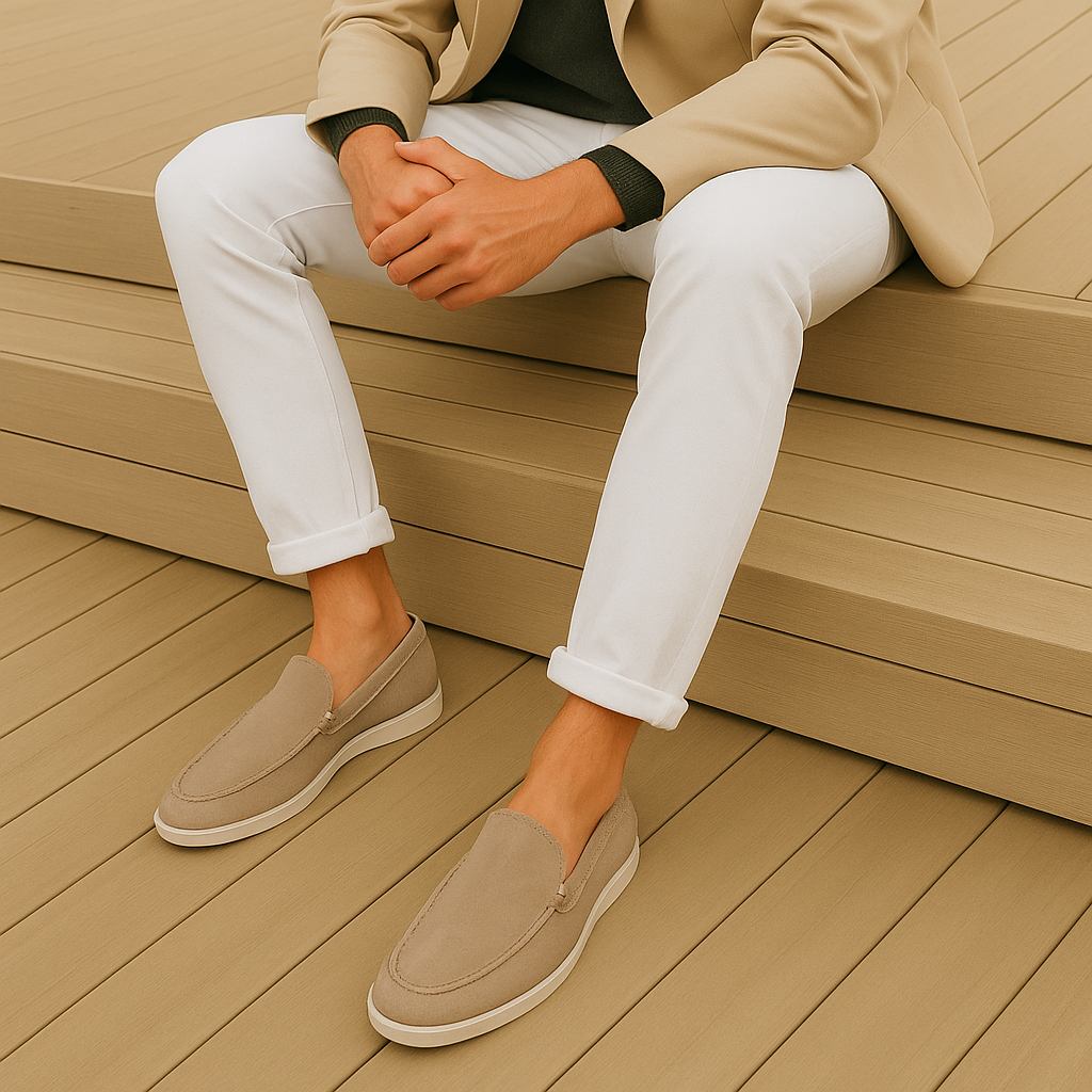 Mike | Elegant Suede Loafers