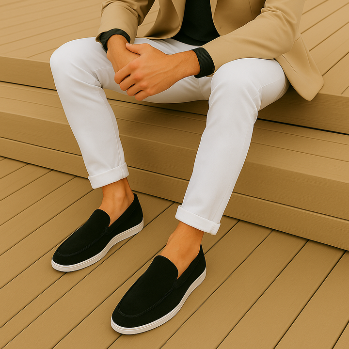 Mike | Elegant Suede Loafers
