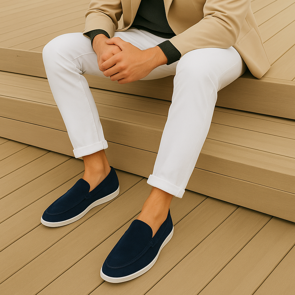 Mike | Elegant Suede Loafers
