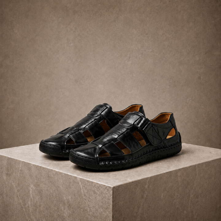 Mikko | Full-Grain Leather Fisherman Sandals