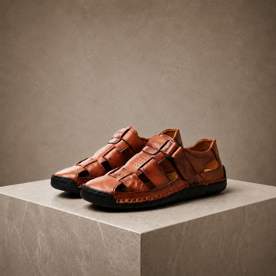 Mikko | Full-Grain Leather Fisherman Sandals