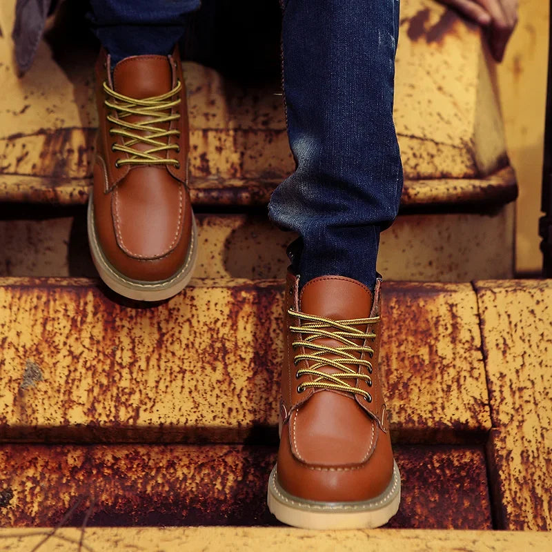 Miller | Retro Genuine Leather Boots