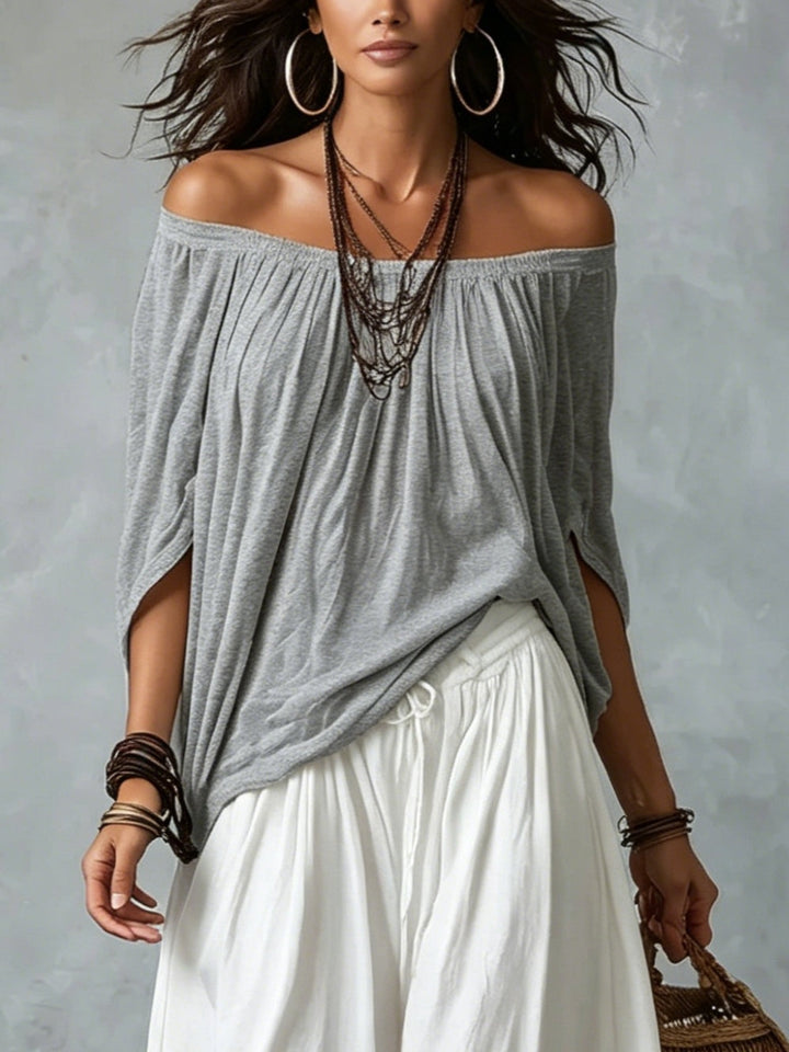 Morgane | Off-Shoulder Trouser Set