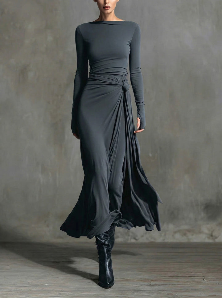 Naomie | Maxi Dress with Side Knot