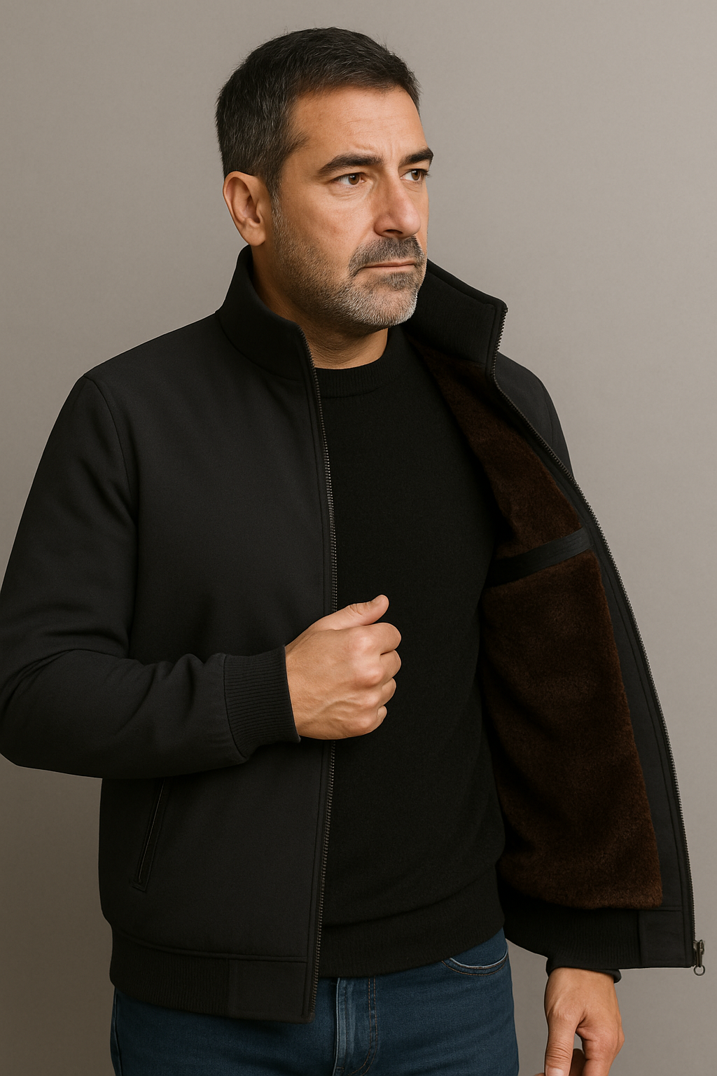 Nataniel | Thermal Zip Jacket