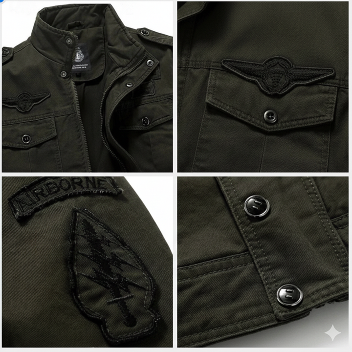 Nicholas | Structured Military Jacket