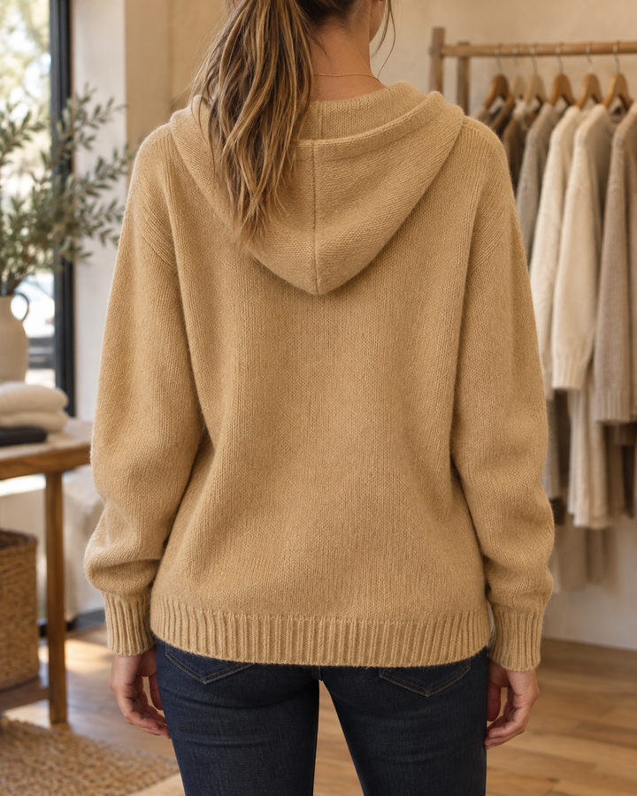 Nyla | Hooded Knit Cardigan