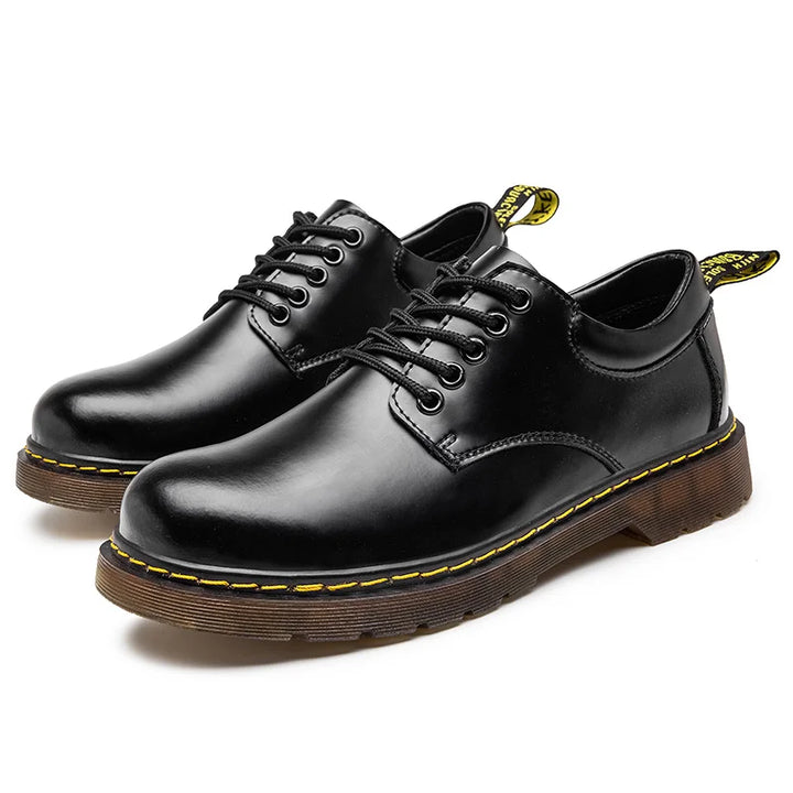 Onyx | Leather Oxford Boots