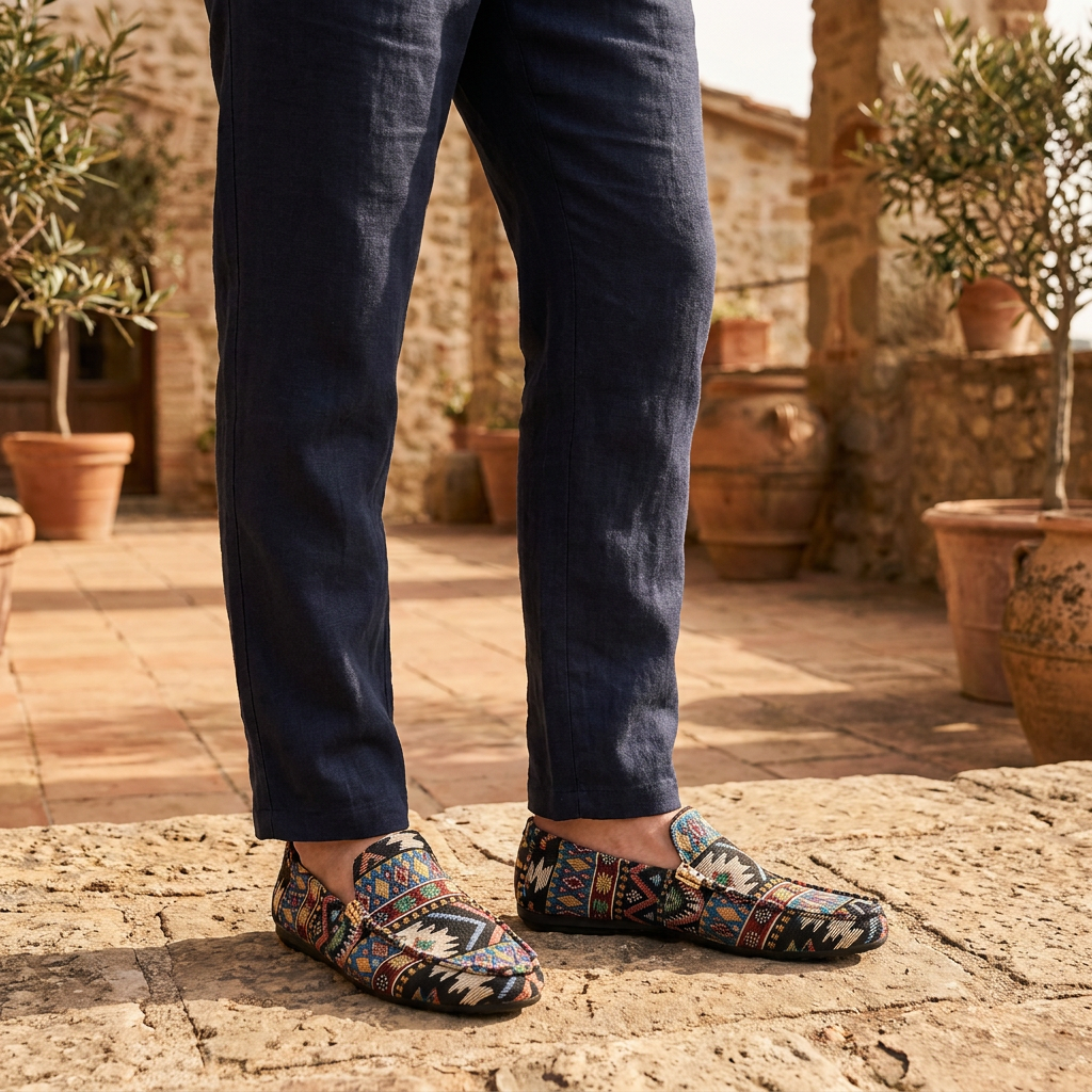 Philip | Lightweight Ethnic Loafers