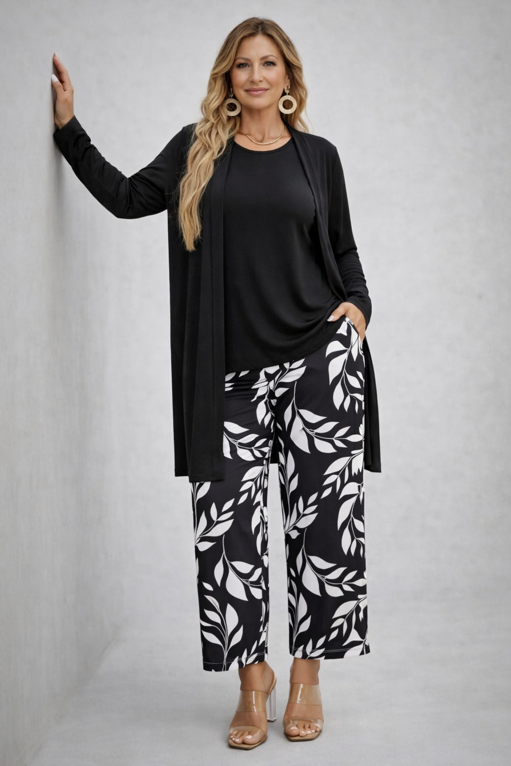 Polly | Three-Piece Cardigan Set