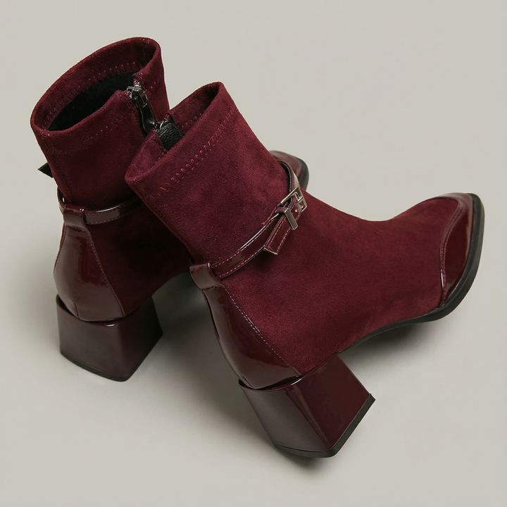 Remarie | Eco-Suede Ankle Boots