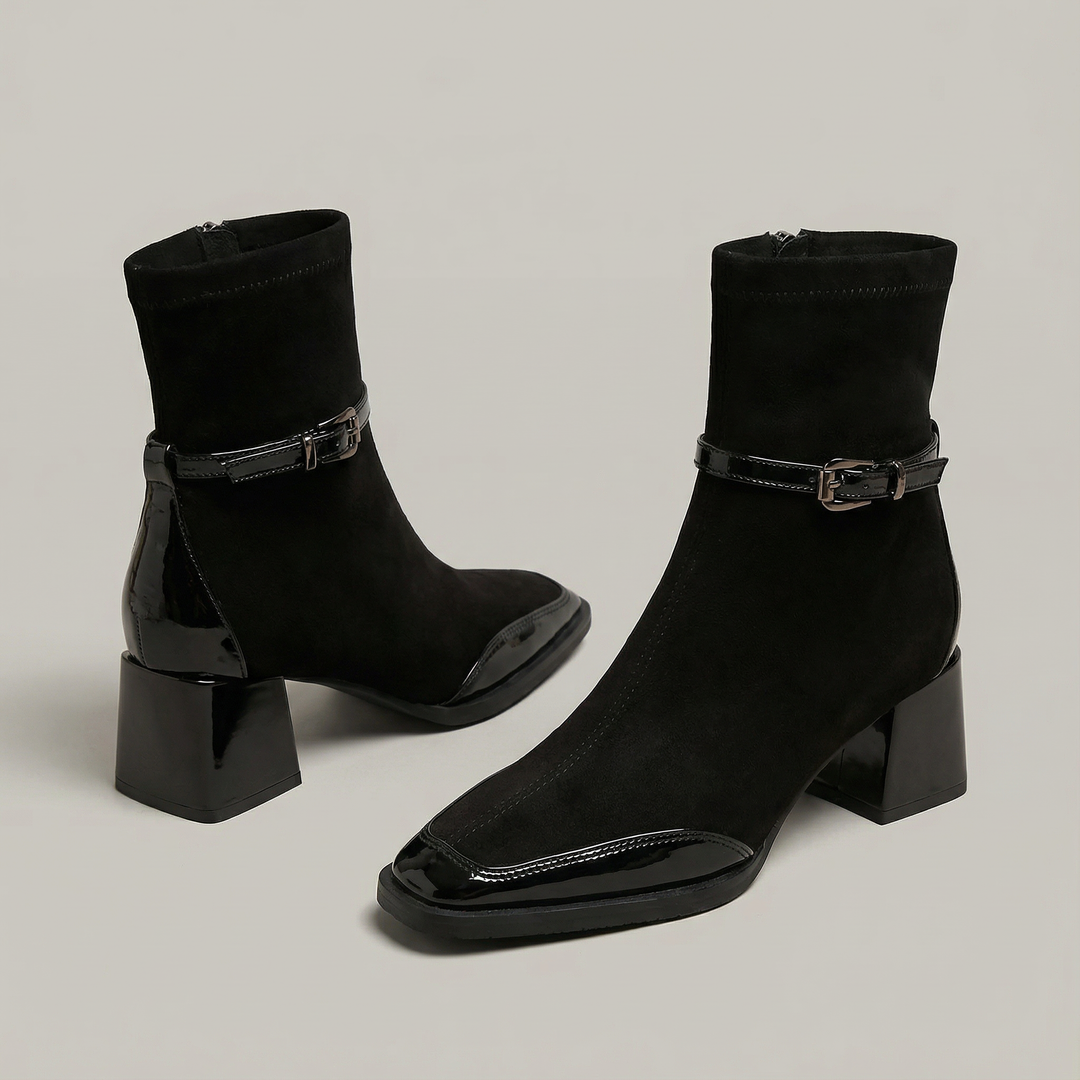 Remarie | Eco-Suede Ankle Boots