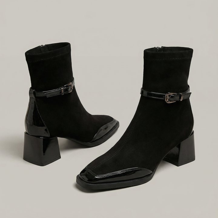 Remarie | Eco-Suede Ankle Boots