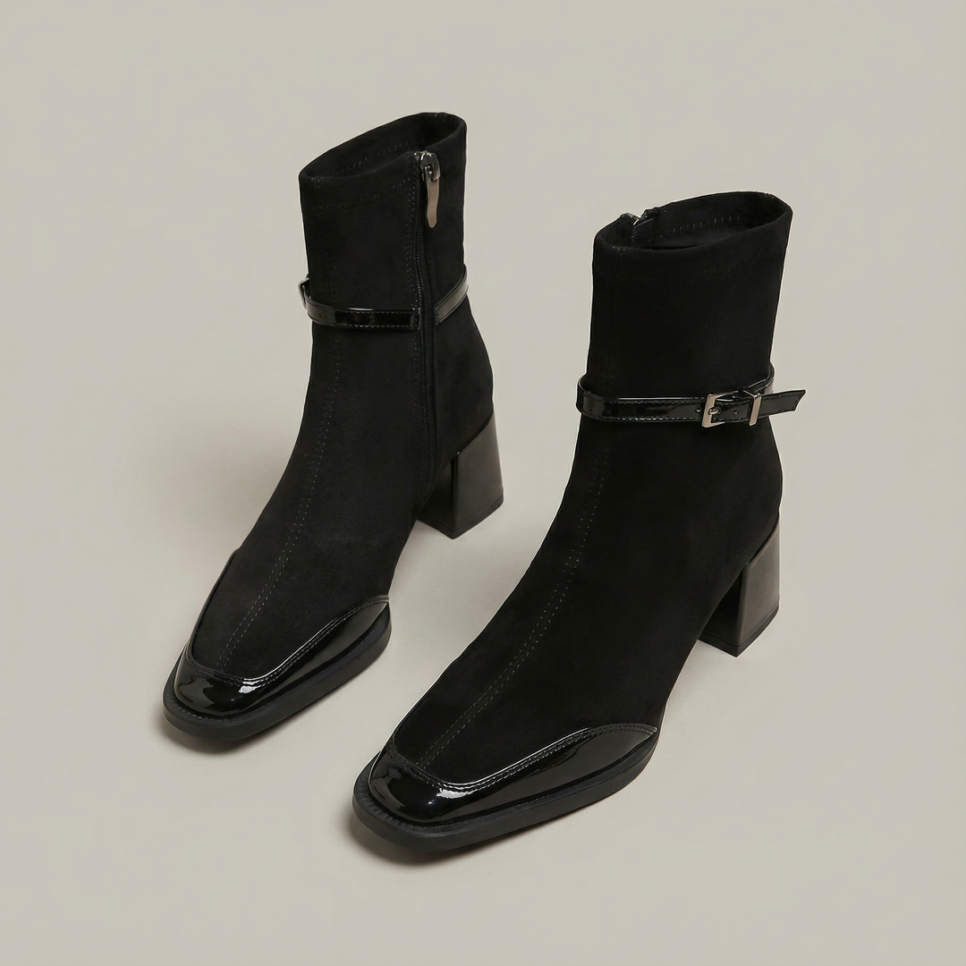 Remarie | Eco-Suede Ankle Boots