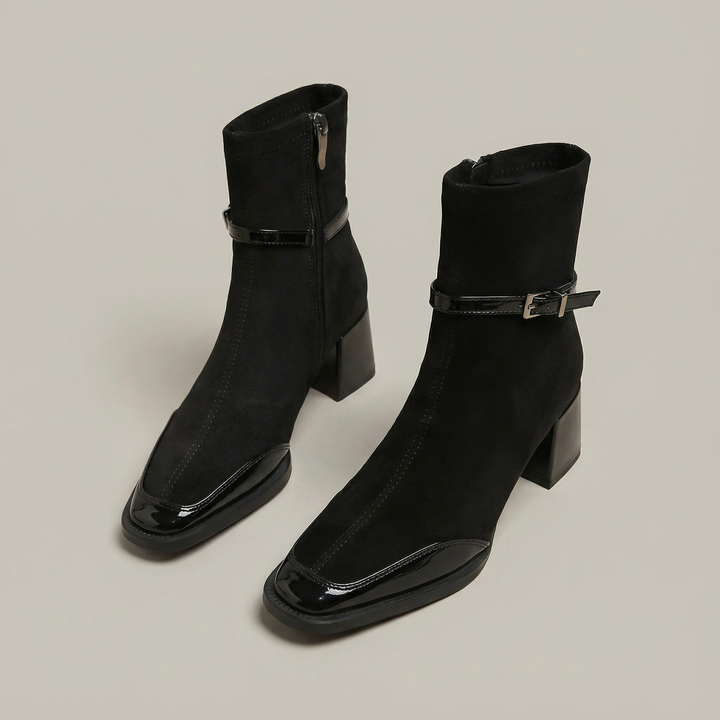 Remarie | Eco-Suede Ankle Boots