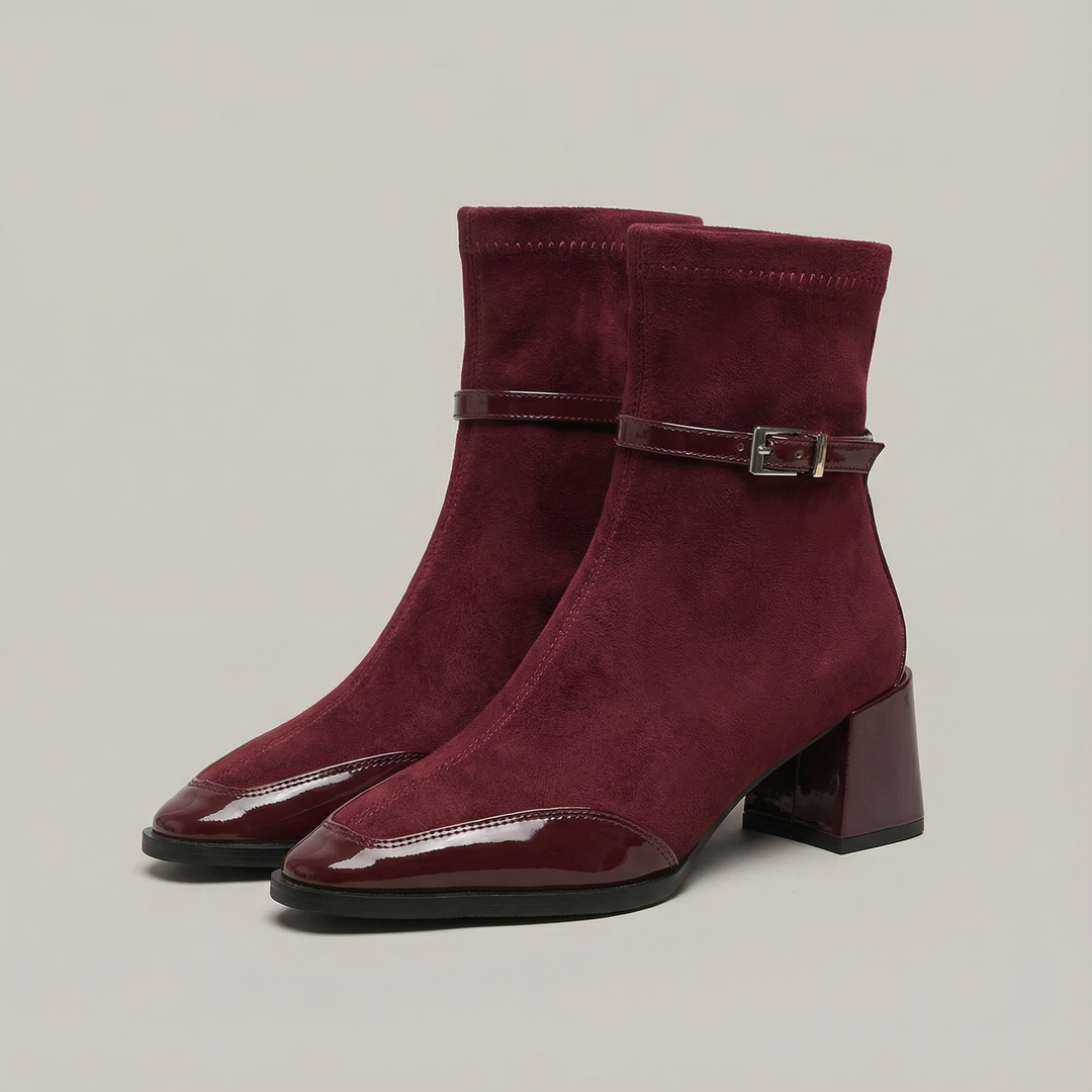 Remarie | Eco-Suede Ankle Boots