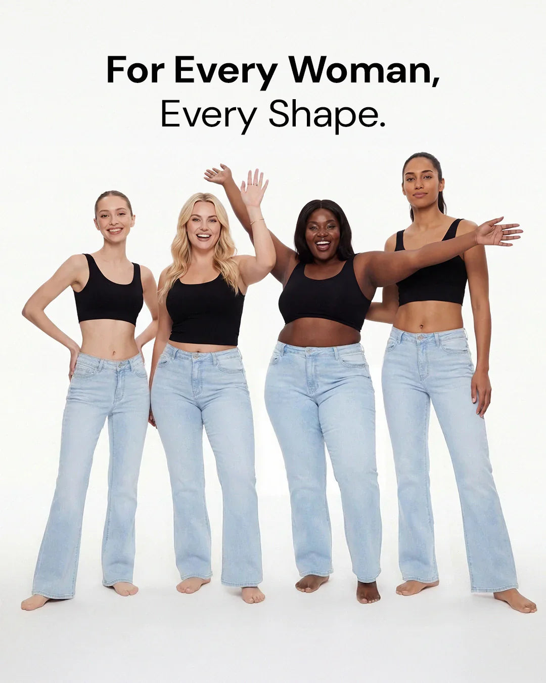 Remerie | Mid Rise BBL Wide Leg Jeans
