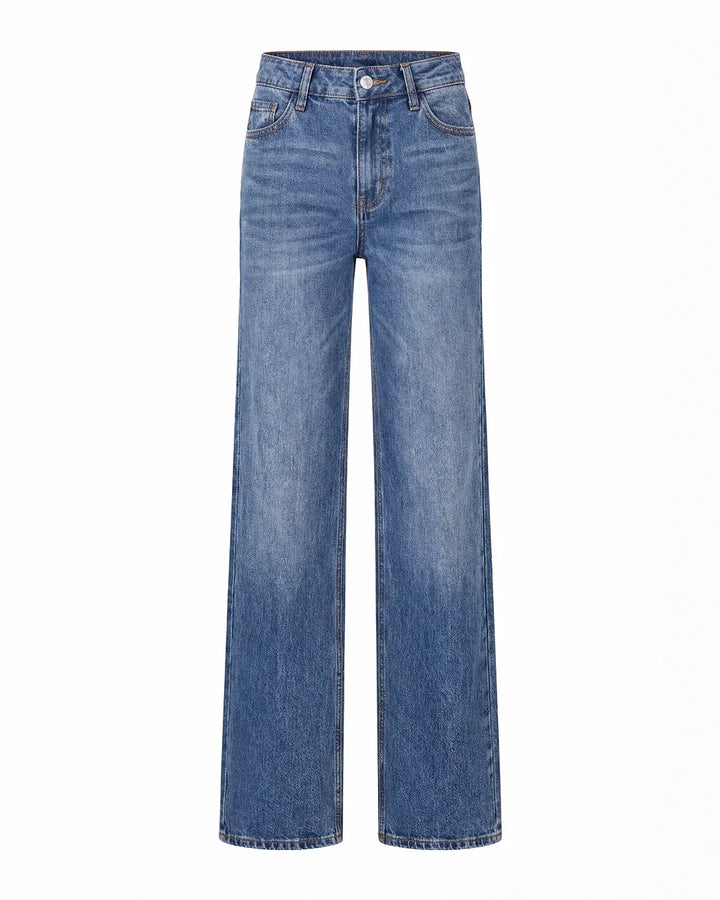 Remerie | Mid Rise BBL Wide Leg Jeans