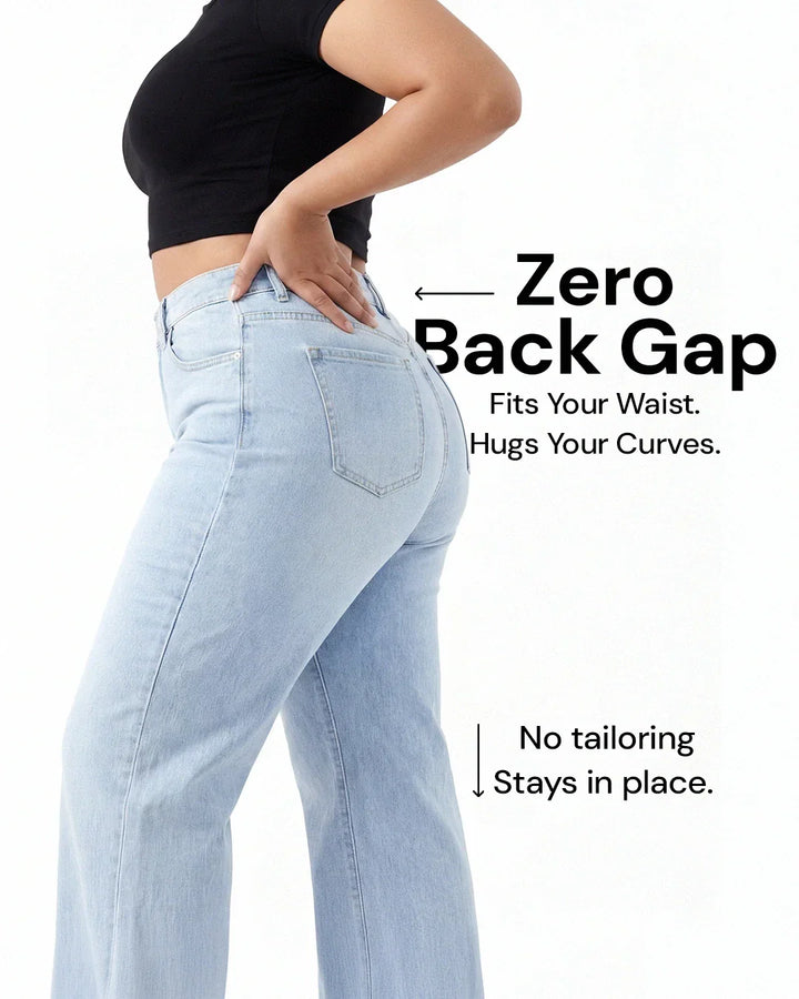 Remerie | Mid Rise BBL Wide Leg Jeans