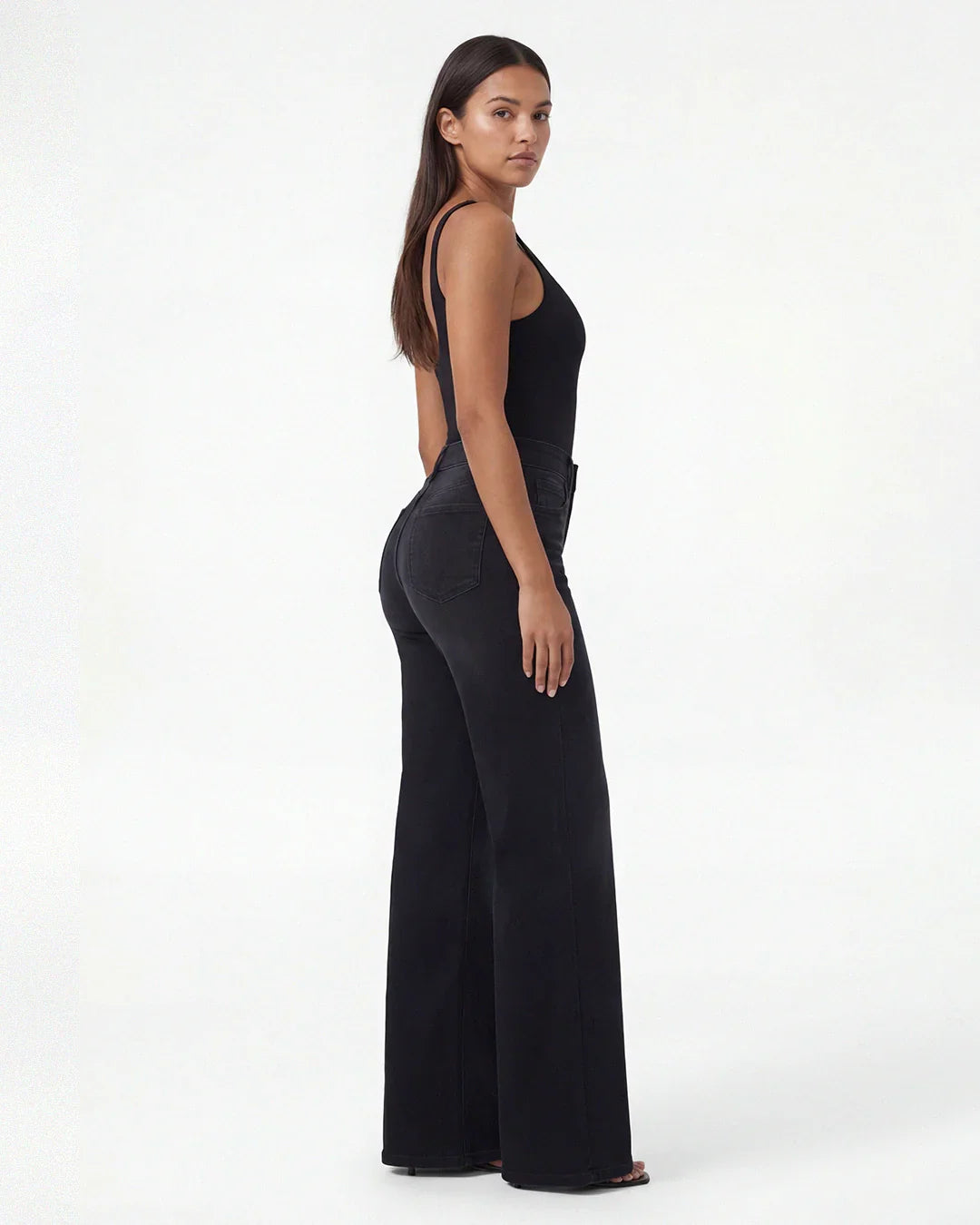 Remerie | Mid Rise BBL Wide Leg Jeans