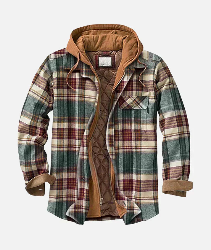 Rico | Patchwork Plaid Jacket for Men