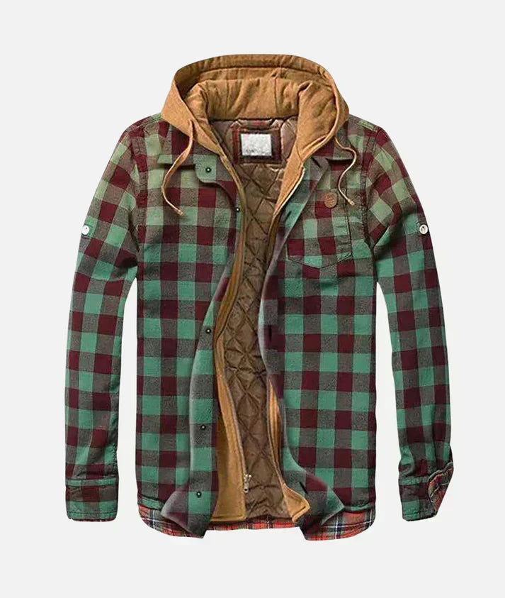 Rico | Patchwork Plaid Jacket for Men
