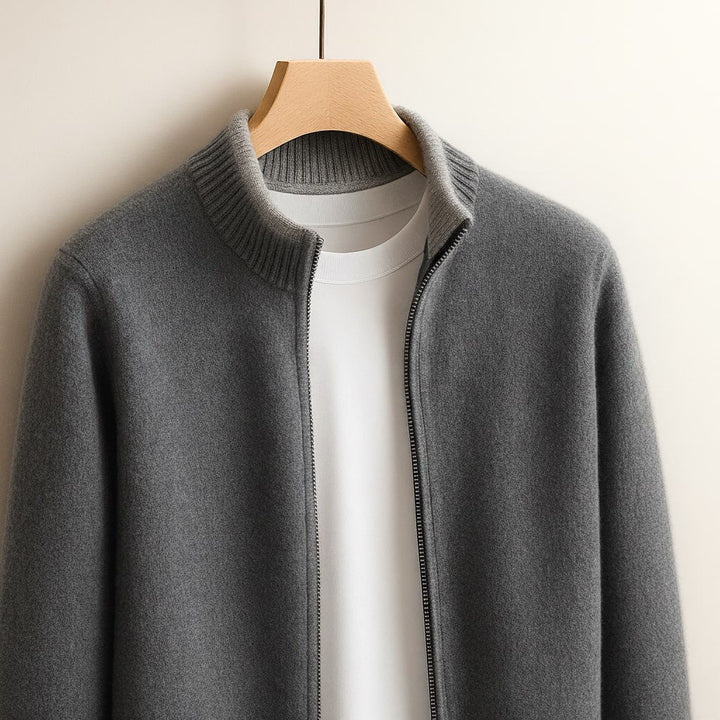 Robbie | Knitted Zip Jacket