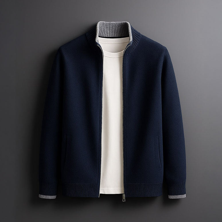 Robbie | Knitted Zip Jacket