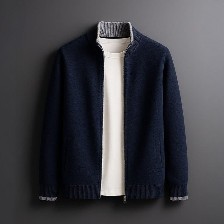 Robbie | Knitted Zip Jacket