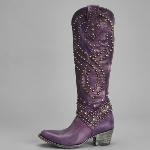 Rufa | Western Knee-High Boots