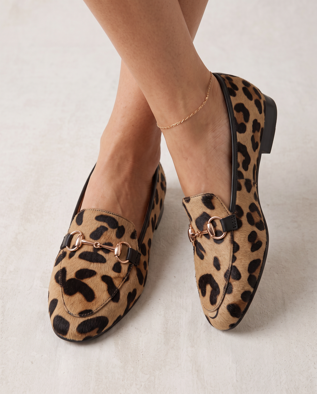 Serena Loafer | Leopard with Bit