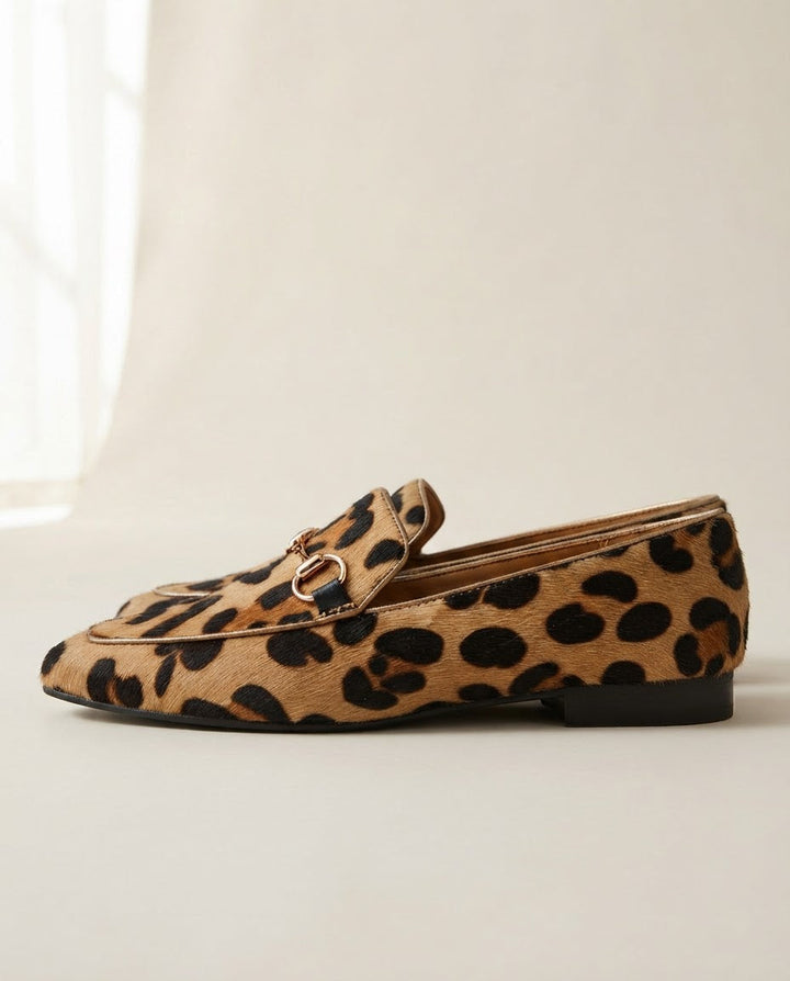 Serena Loafer | Leopard with Bit