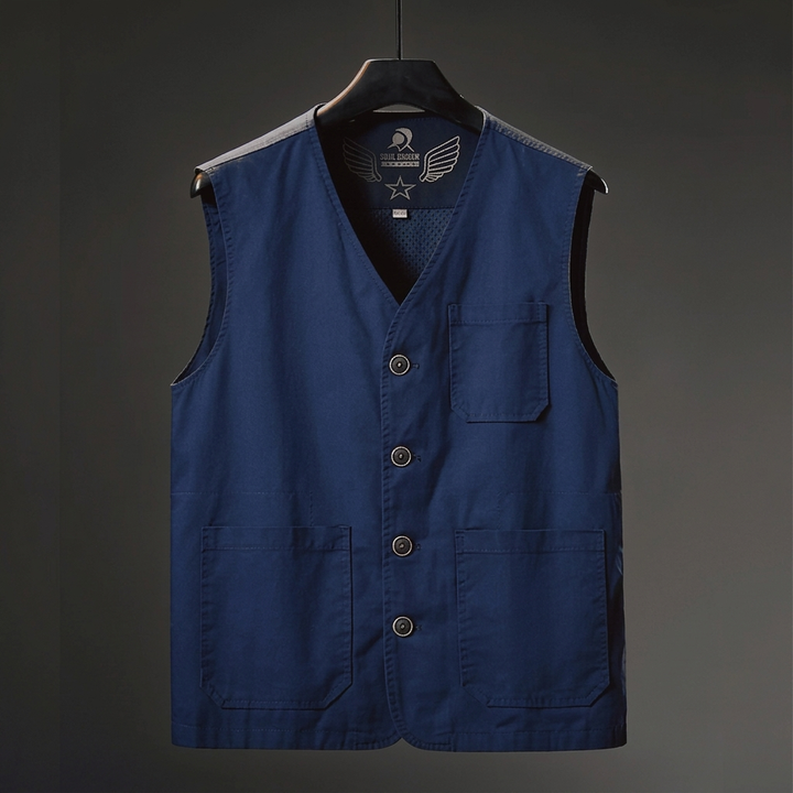Sullivan | Cotton Utility Vest
