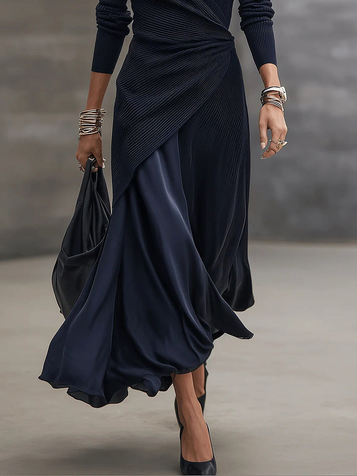 Tamara | Satin Wrap Maxi Dress