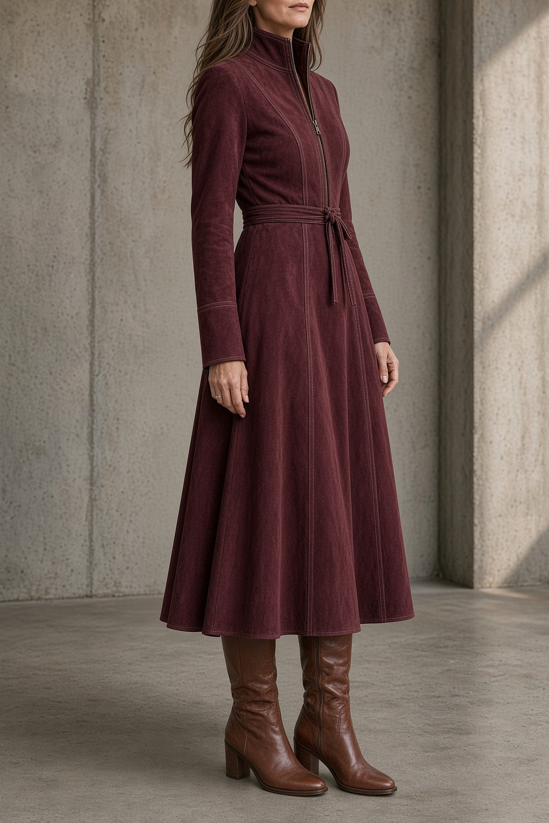 Tara | Belted Vintage Dress